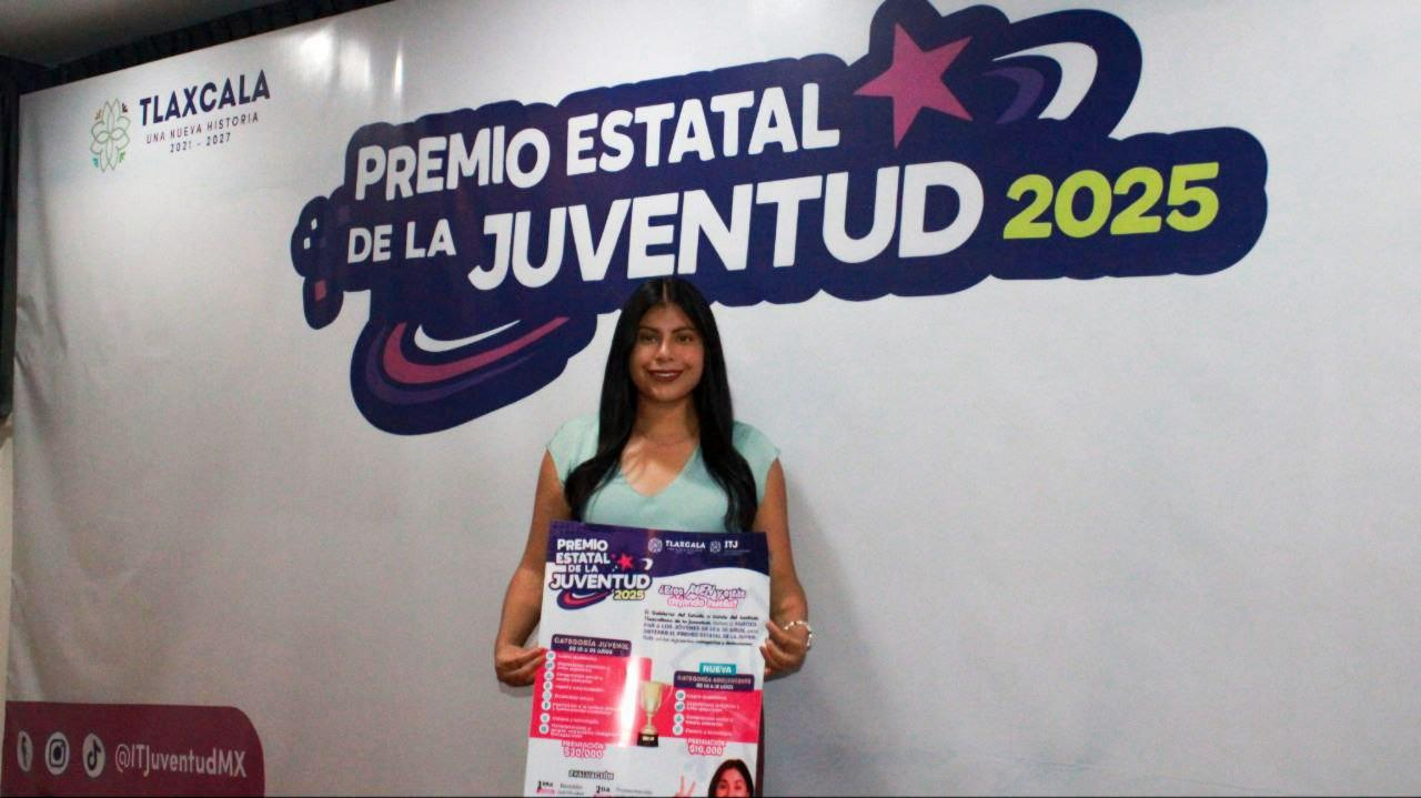 Sigue abierta convocatoria del Premio Estatal de la Juventud 2025